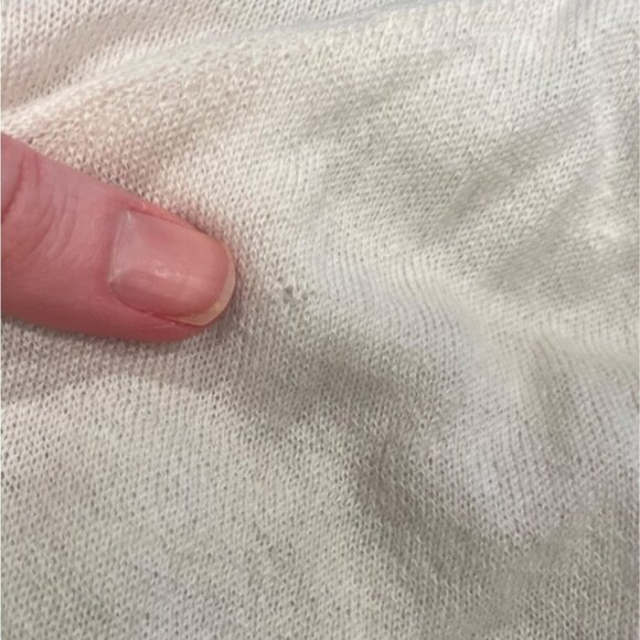 NWT J.Crew Women's Sz 2X Oversized Featherweight Cashmere V-Neck Sweater CJ437 - Picture 5 of 11